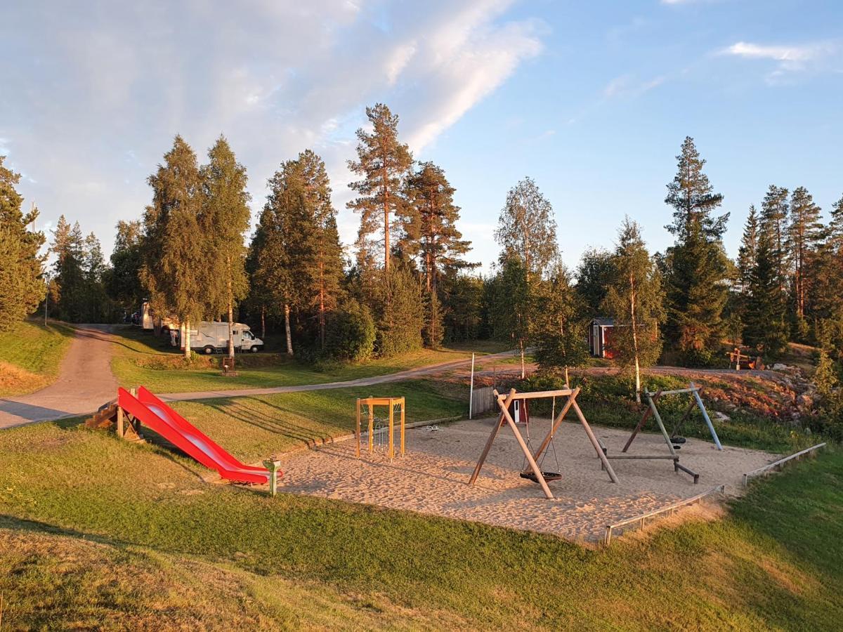 Hotel Lufta Camping & Restaurang Ånäset Exterior foto