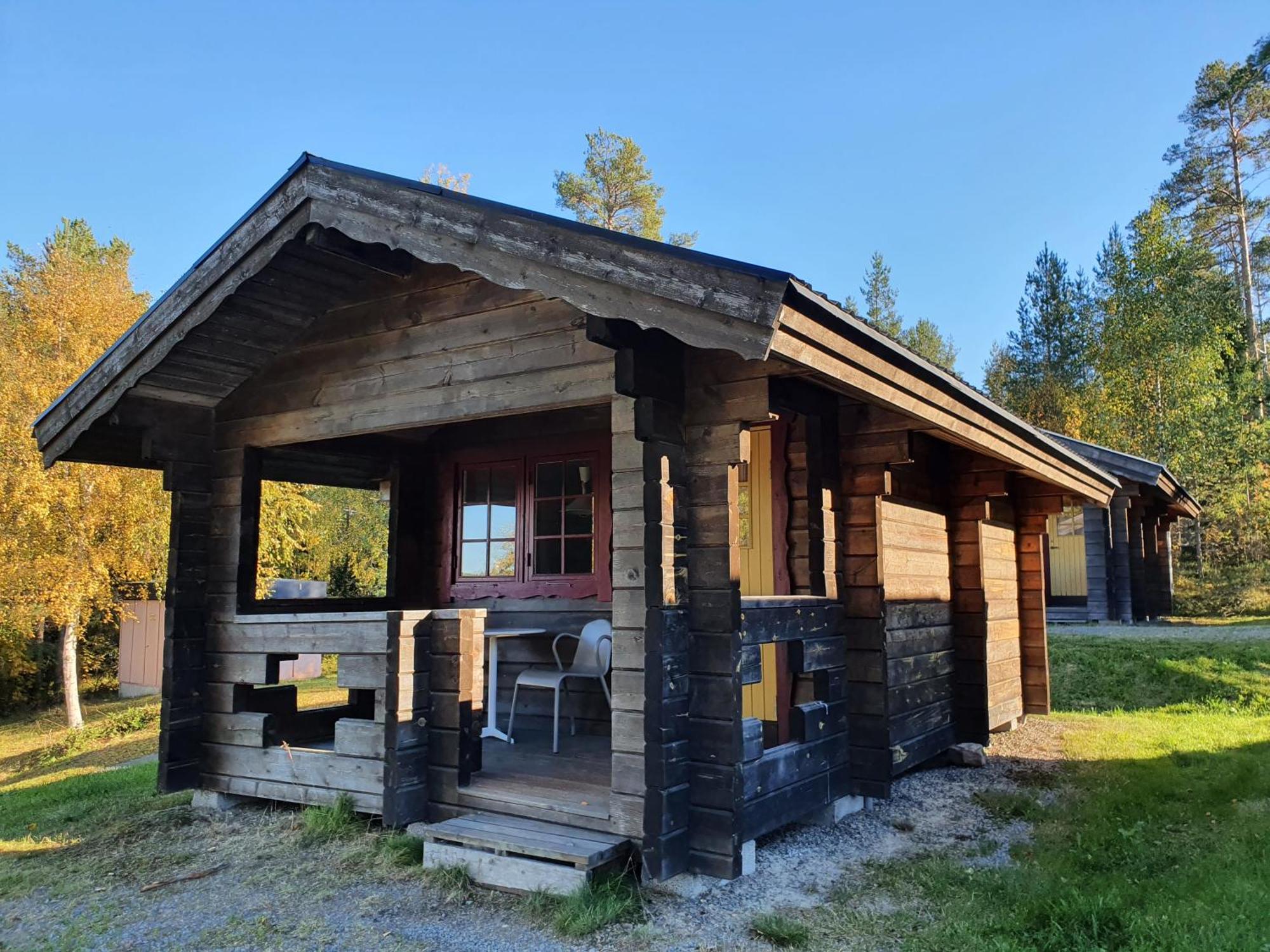 Hotel Lufta Camping & Restaurang Ånäset Exterior foto