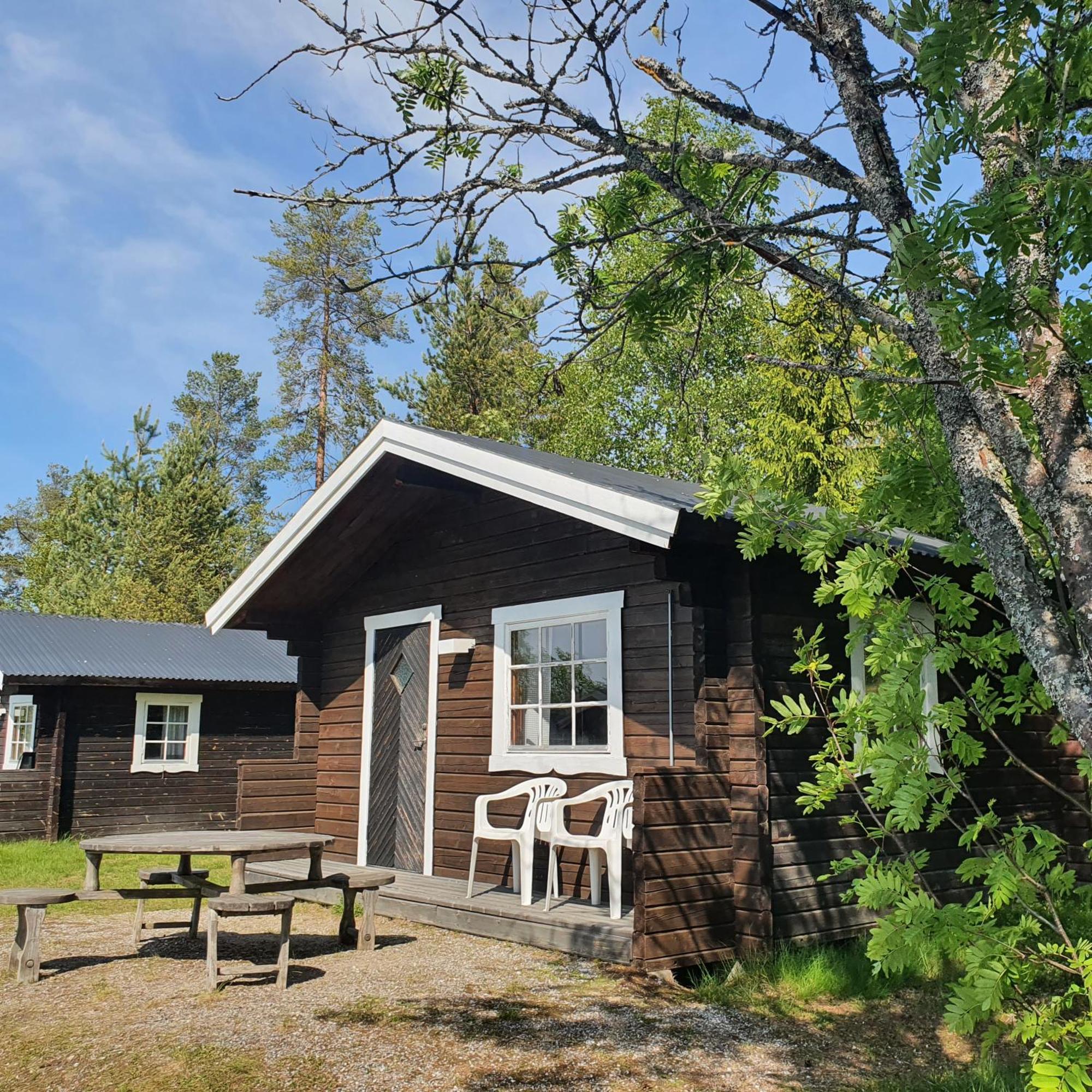 Hotel Lufta Camping & Restaurang Ånäset Exterior foto