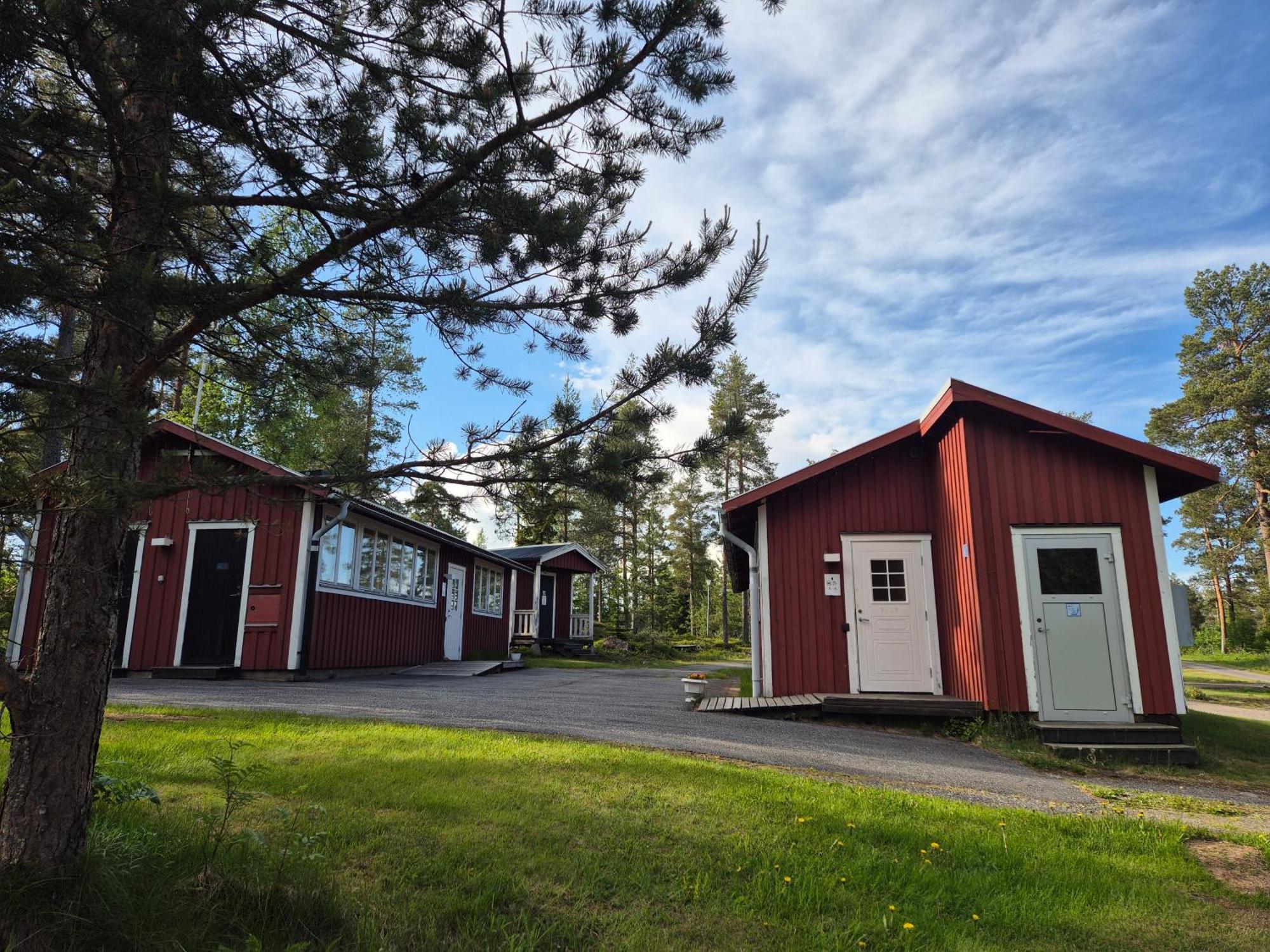 Hotel Lufta Camping & Restaurang Ånäset Exterior foto