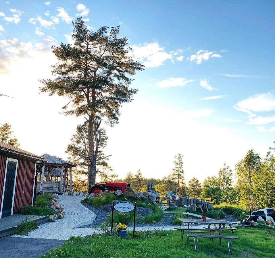 Hotel Lufta Camping & Restaurang Ånäset Exterior foto